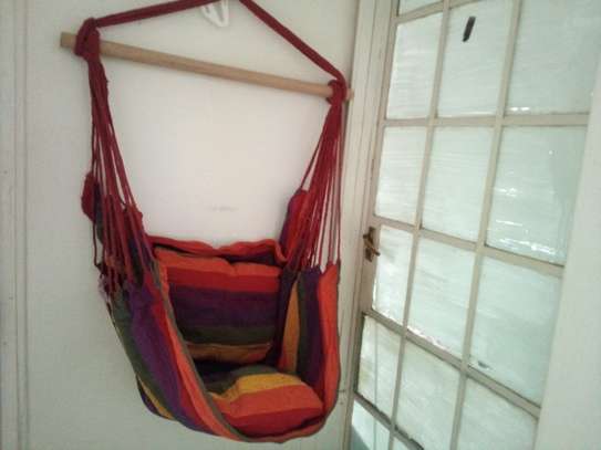 Swing hammock with cushions image 6