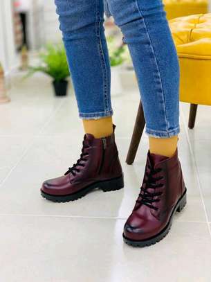 Ladies leather boots restocked image 1