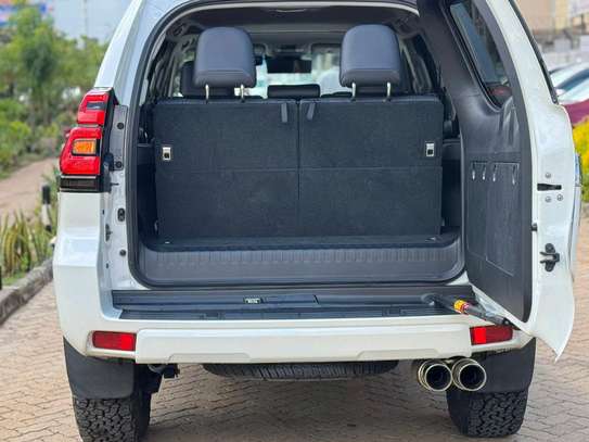 Toyota Land cruiser prado TX white 2017 image 3