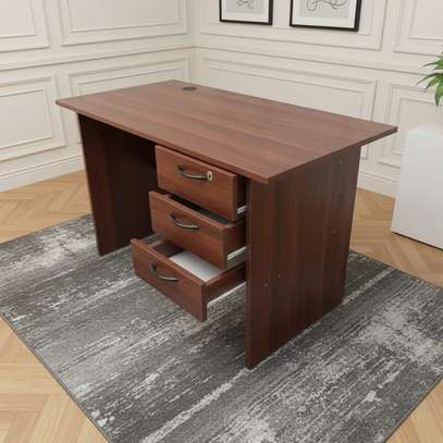3 Drawer Lockable Home Office Desk image 4