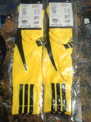 Imported football socks black/white image 6