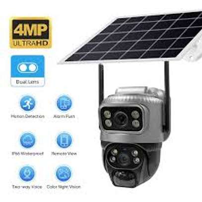 4G Solar Security Camera 12MP Ultra HD Color Night image 4
