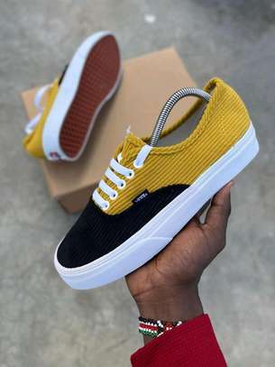 Corduroy vans off the wall double sole image 1