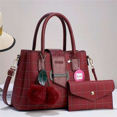 Classy fashionable handbags 2 in 1 image 3