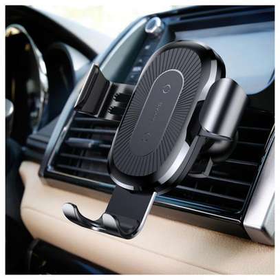 BASEUS GRAVITY AIR VENT CAR HOLDER / QI WIRELESS CHARGER image 2