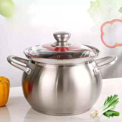 304 stainless steel Thickened soup pot image 1