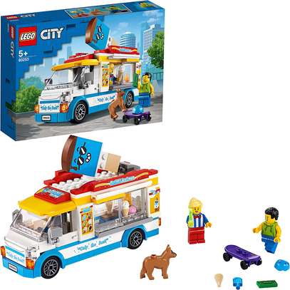 Lego 60253 City Great Vehicles Ice-Cream Truck Toy image 1