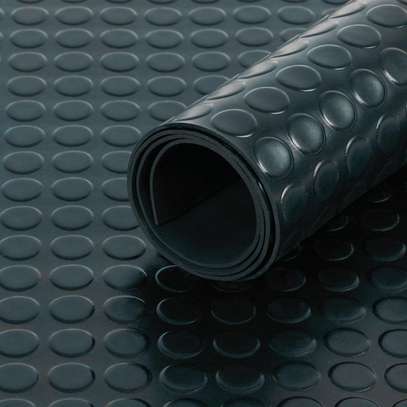 Heavy-Duty Rubber Floor Mat Anti-Slip Workshop Roll image 1