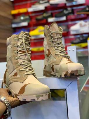 Military Combat Boots Tactical Unisex Hiking Boots image 2