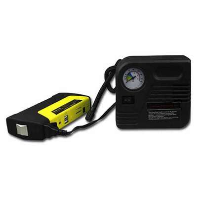 Car Jump Starter Power bank Battery with Air compressor 68800mAH Multi functional image 3