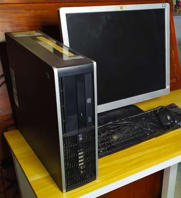 Complete Desktop HP Core2duo 2gb 250GB HDD Complete. image 3