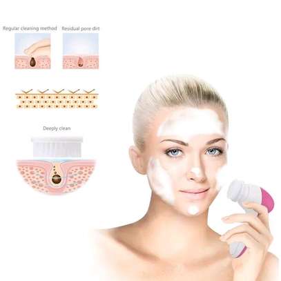 5 In 1 Multi Purpose Handheld Deep Pore Cleansing Face Scrub image 2