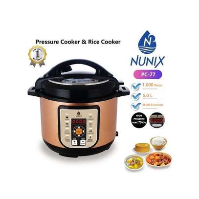 Nunix Electric Pressure Cooker & Rice Cooker image 1
