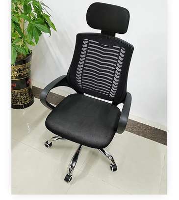 OFFICE CHAIR: Office Chair With Headrest Matt image 2