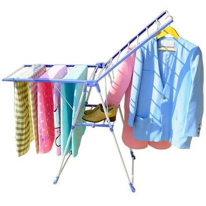 Foldable & Portable  Clothes Drying Rack image 1