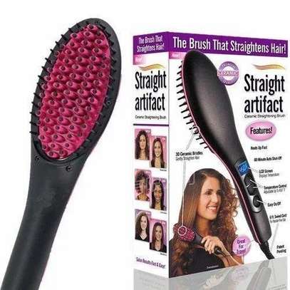Proffesional hair straightener   3D Ceramic bristles. image 1