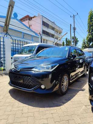 Toyota Fielder wXB black image 2