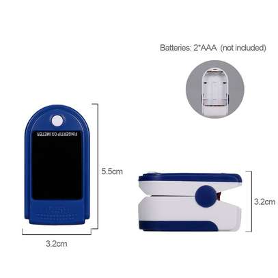 Finger Clip Type Pulse Oximeter Heart Rate Blood Pressure Monitor image 6