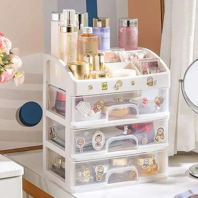Cosmetics storage organizer image 5