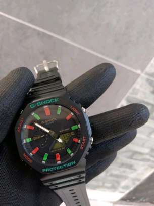Casio G-Shock GA-2100-1ADR Black Analog Digital Youth Watch image 2