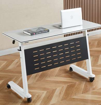 Office Table : odern Foldable Seminar Conference Table image 5