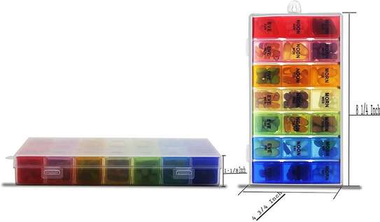pill box in  3/4 compartments kenya image 5
