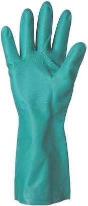 Green Nitrile Chemical Resistant Gloves image 3