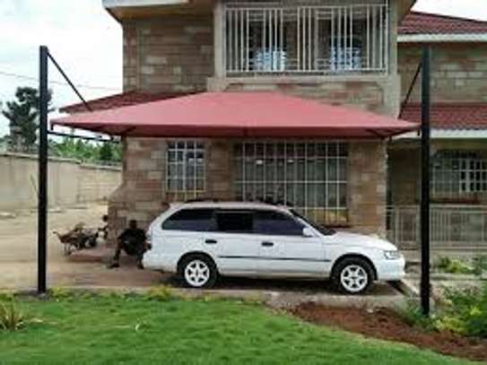 Car parking shades installation in Kenya image 8