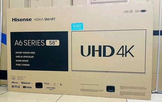 58 Hisense Smart UHD Television - Super sale image 1