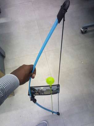 Junior and kids Archery Bow with Suction cup Arrow blue image 1