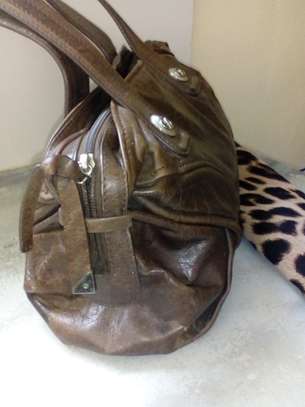 Pure leather Designer handbags for sale image 3
