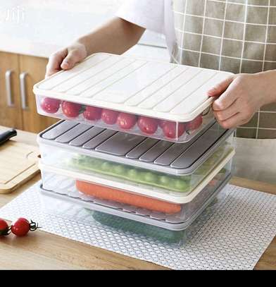Stackable Fridge organizer containers image 4