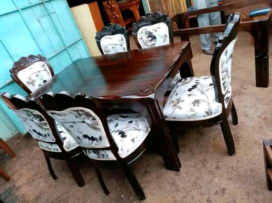 6-Seater Classic Dining Table image 1