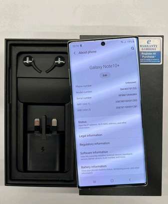 Samsung Galaxy  Note 10 Plus 512Gb Black In Colour image 2