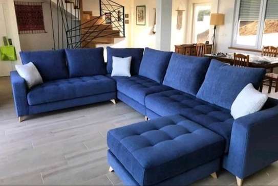 Modern and elegant 8-seater sofa image 1