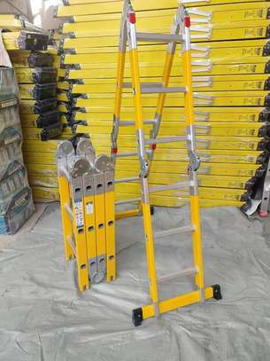 FIBREGLASS FOLDABLE AND EXTENSION LADDERS FOR SALE image 2