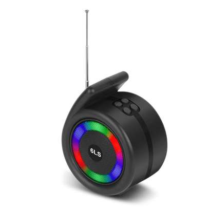 Wireless BT Mini BT Portable Speaker With RGB colorful image 1