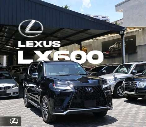 Lexus LX600 Black 2023 Sport image 1