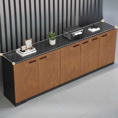 Office Cabinet: 4-Door  File Wooden Storage Office Cabinet image 6
