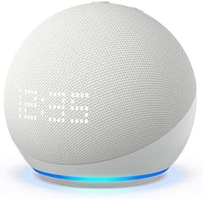Echo Dot 4th Gen Smart Speaker With Clock and Alexa image 1