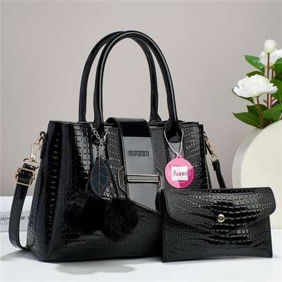 Fashionable 2 in 1 Ladies shoulder Handbags image 3