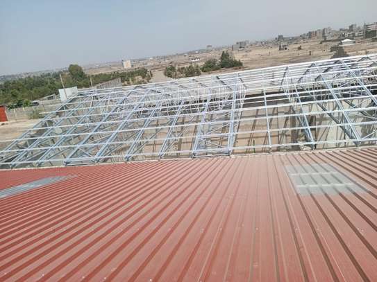 STEEL ROOFING TRUSSES image 1