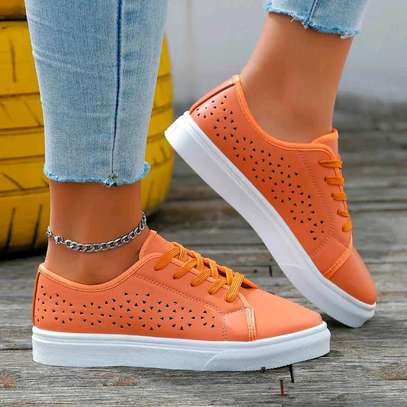 Ladies Cutout Sneakers 
Fully Restocked sizes 37-42 image 2