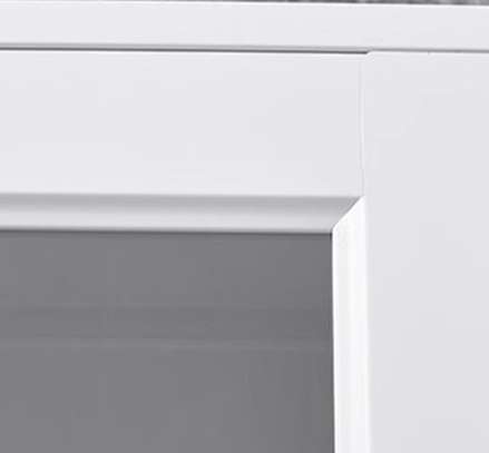 Office Cabinet: White Metal Office Console Cabinet image 4
