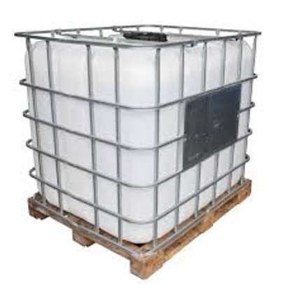 IBC 1000 litres caged tanks. image 1