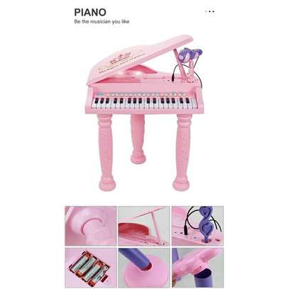 Kids Piano Musical Set(37 Keys) - Pink image 1