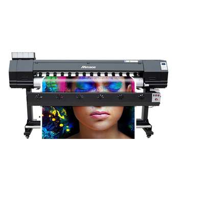 Large format 3.2m 10ft printing machine double XP600 image 1