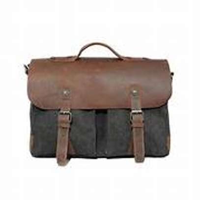 Capital Canvas & leather handbag image 5
