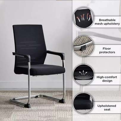 Mesh Mid Back Office Boardroom Table image 9