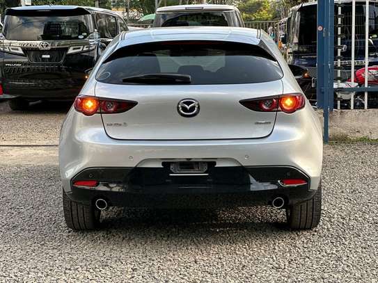 Mazda 3 Silver color fully loaded 2019 model. image 11